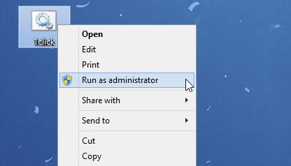  Run the batch file as an administrator 
