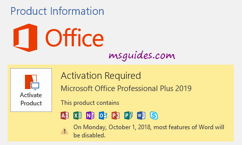 How To Download And Activate Microsoft Office 2019 Without Product Key