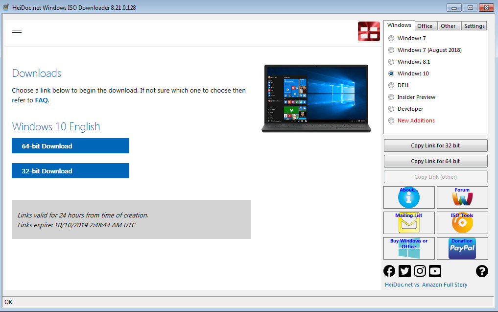 download windows 10 pro iso for virtualbox