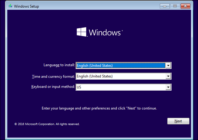 How to Install Windows 10 from USB