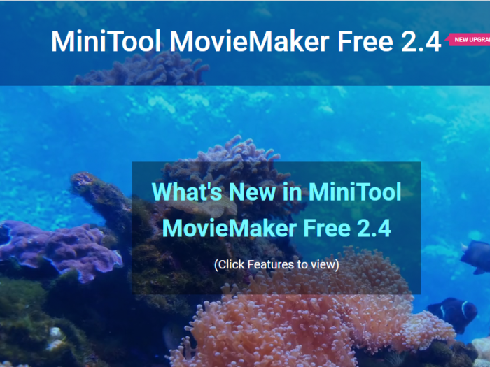 MiniTool MovieMaker Free 2.4