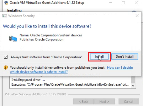 install this device software