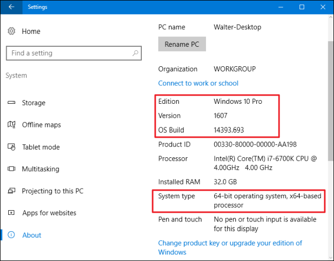 How to find out which Windows 10 edition