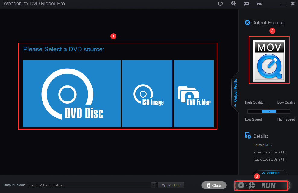 Rip DVD to MOV on Windows