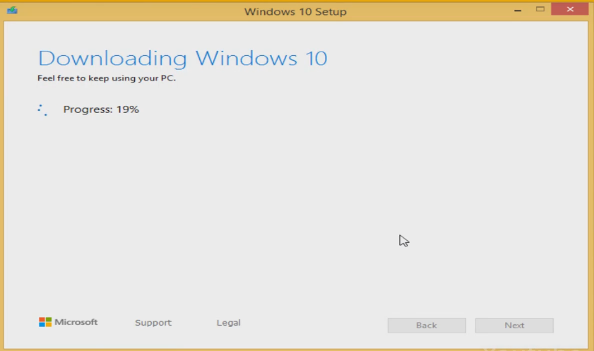 Download Windows 10 by Windows 10 Media Creation Tool