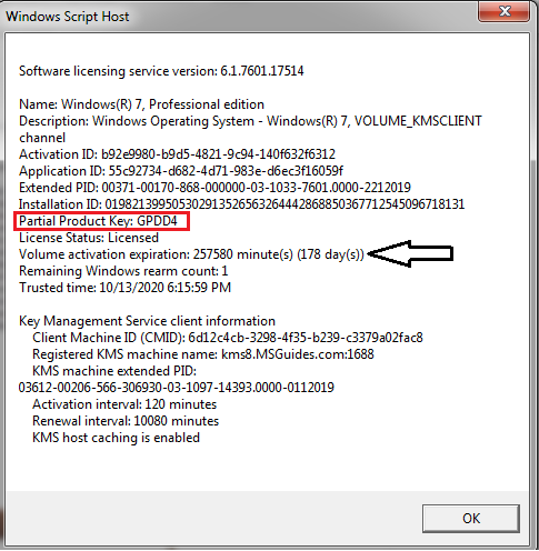 windows 10 kms client key