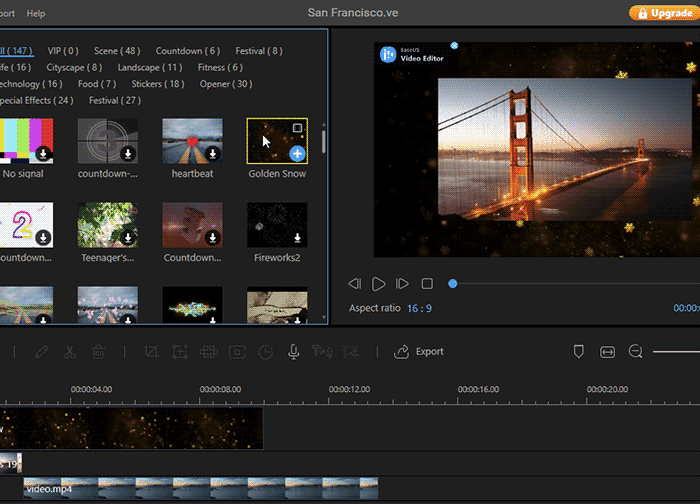 Review of EaseUS Video Editor